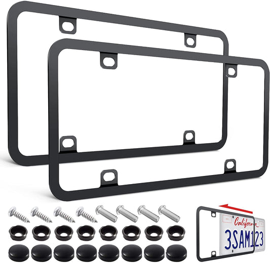 Stainless Steel License Plate Frames