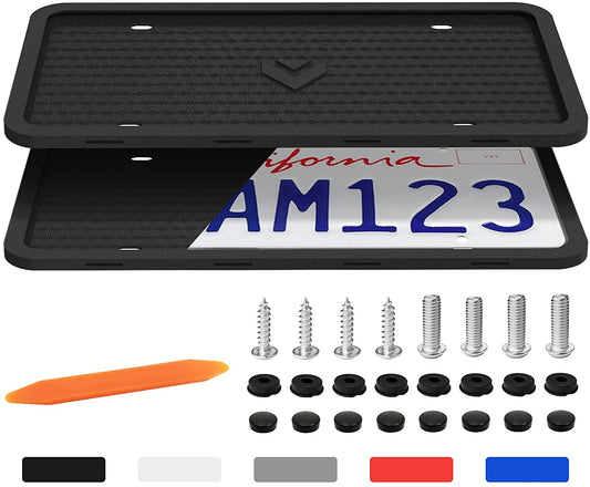 Silicone License Plate Frames